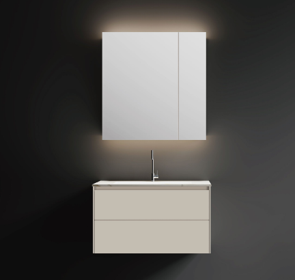 High-End Smart Mirror Cabinet with Integrated Lighting