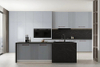 Wood Veneer Kitchen Cabinets CG-027
