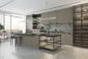 Wood Veneer Kitchen Cabinets CG-026