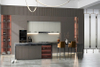 Wood Veneer Kitchen Cabinets CG-010