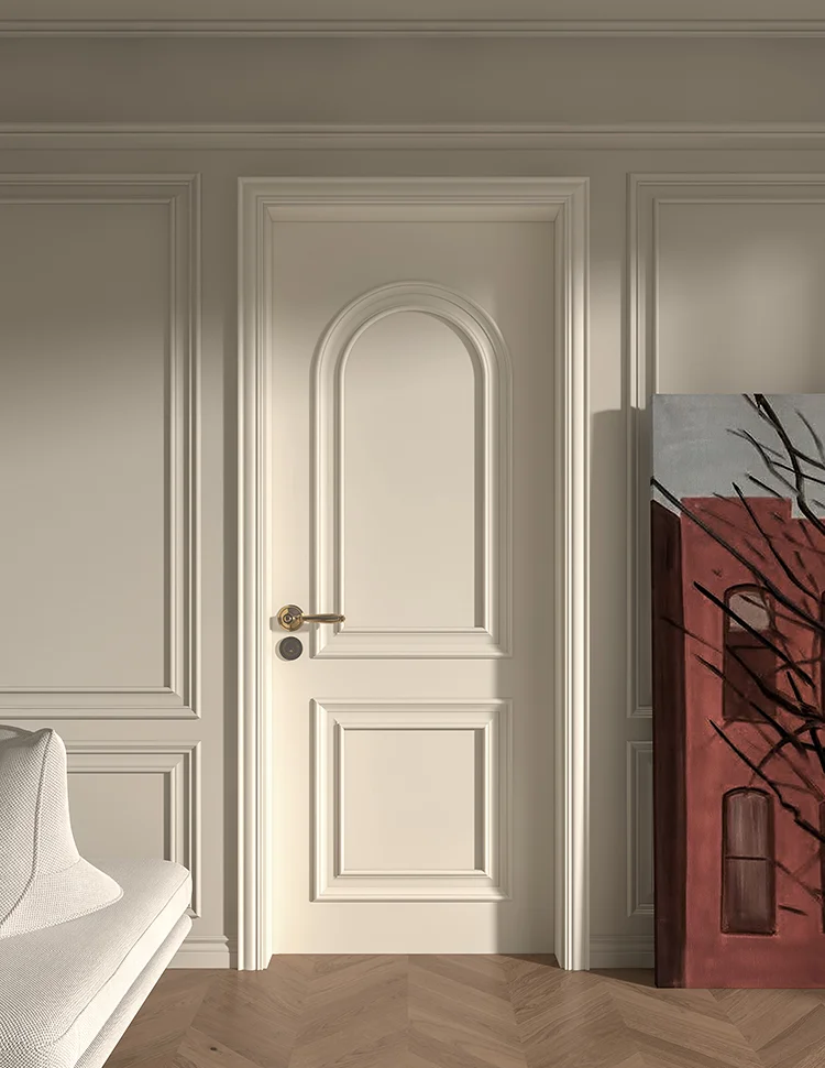 Painted door