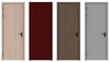 Flat Waterproof And Moisture-proof Wood-plastic Door
