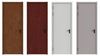 Flat Waterproof And Moisture-proof Wood-plastic Door