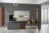 Wood Veneer Kitchen Cabinets CG-010