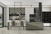 Wood Veneer Kitchen Cabinets CG-001