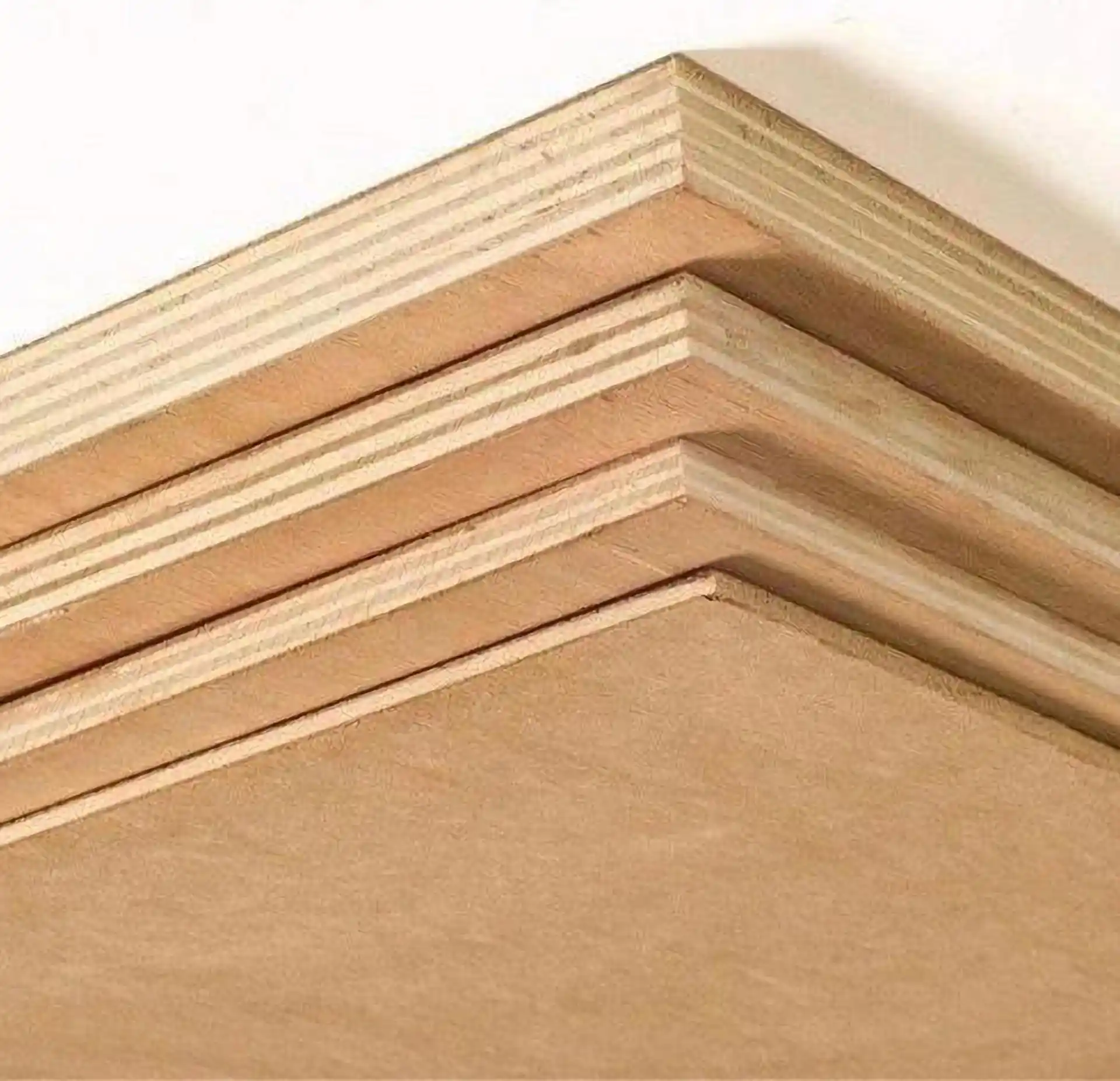 Plywood kitchen cabinets with durable cabinet structure